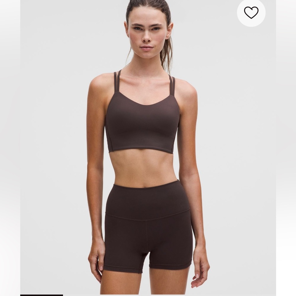 Lululemon Like A Cloud Longline sports bra - Black - size 6